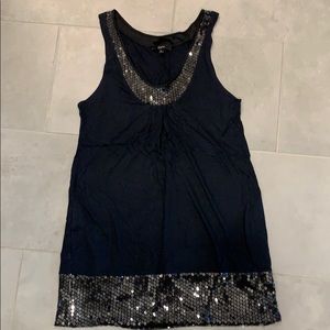 Sequin Black Dress